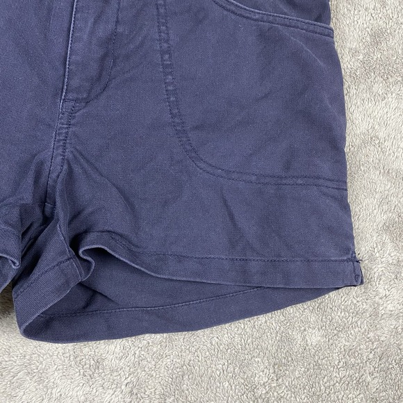 Abercrombie Chino Shorts Womens Size 4 Navy - Picture 4 of 10